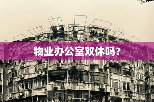 物业办公室双休吗？