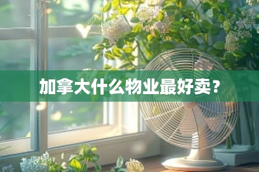 加拿大什么物业最好卖？