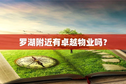 罗湖附近有卓越物业吗？