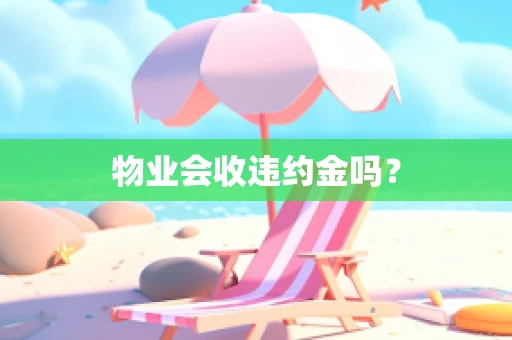 物业会收违约金吗？