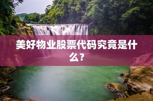 美好物业股票代码究竟是什么？