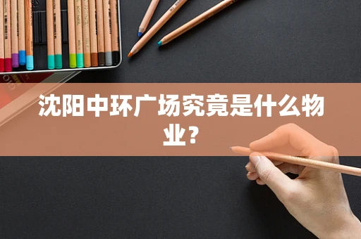 沈阳中环广场究竟是什么物业？