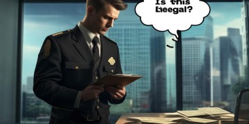 物业保安罚钱，这合法吗？