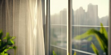 物业阳台可以加窗帘吗？